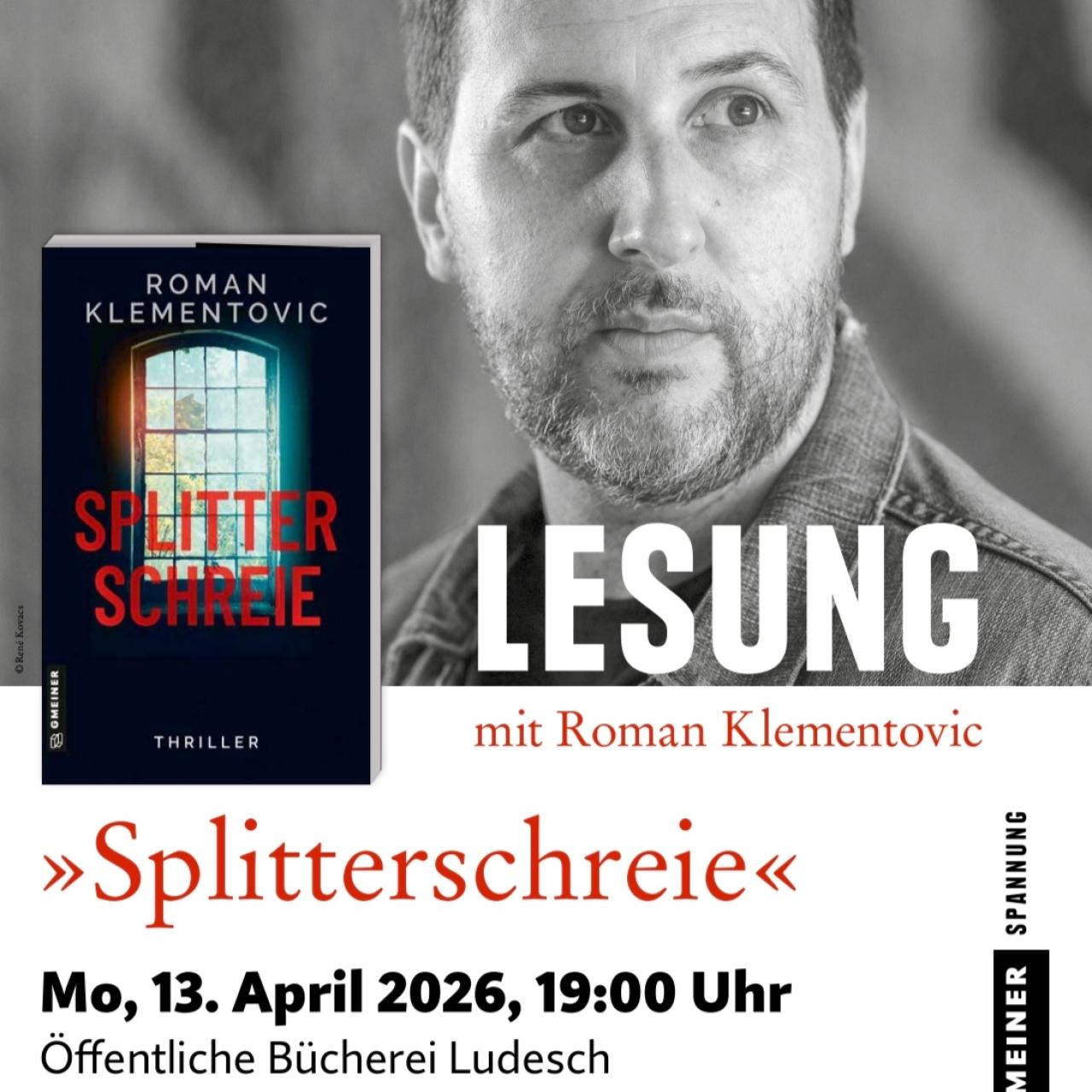 Lesung mit Roman Klementovic