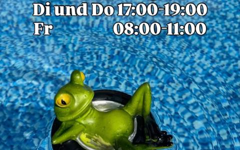 Sommeröffnungszeiten